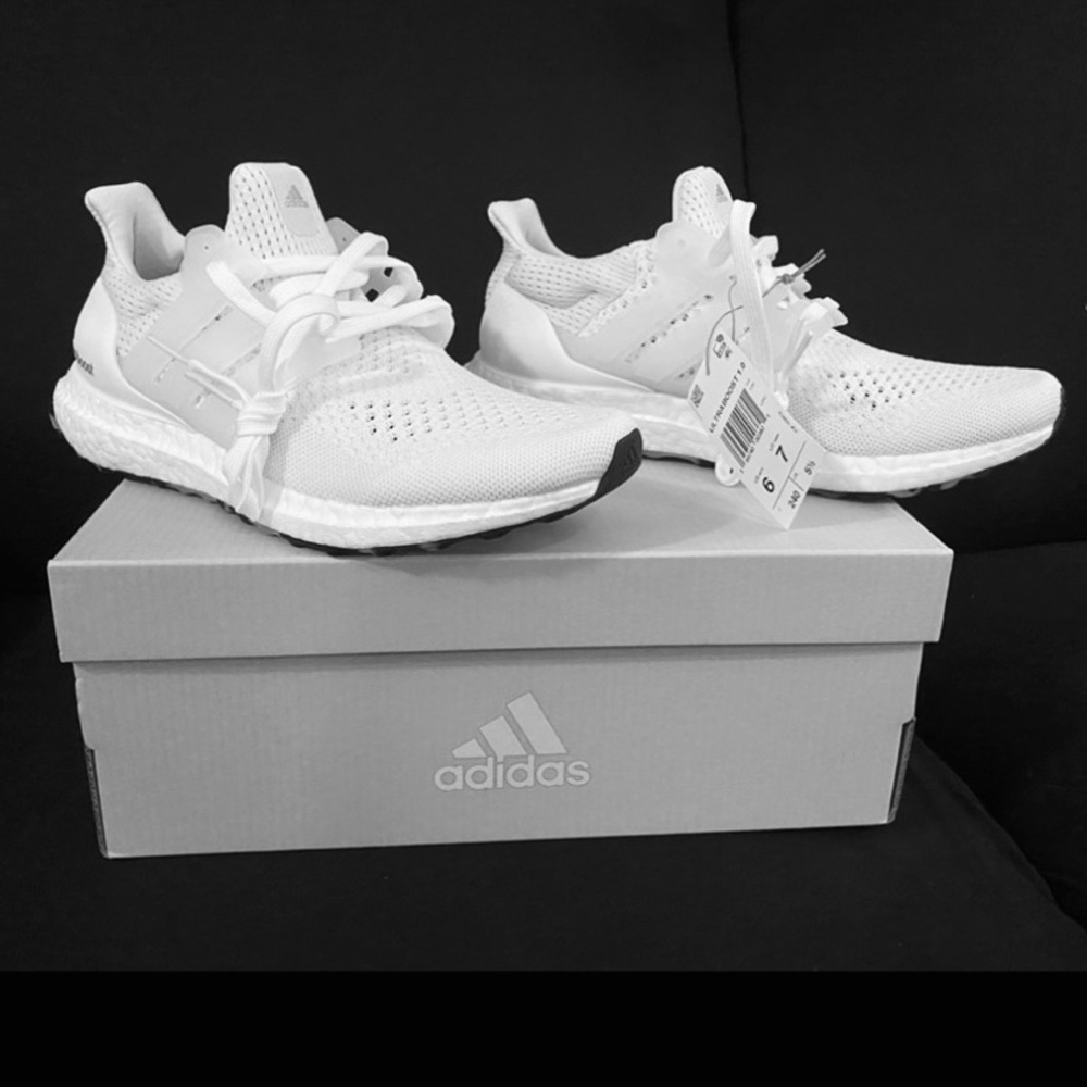 Adidas Ultraboost White Running Shoes *BRAND NEW*